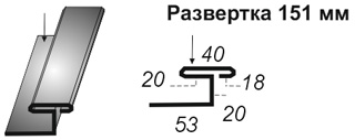 Соединительная планка 1014 1.25
