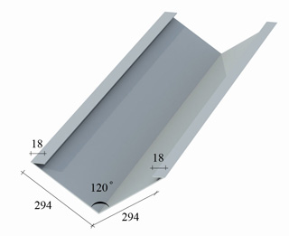 Ендова внутренняя средняя 5002 2.0