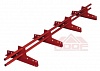 Снегозадержатель ЭКОНОМ  3,0м RAL 6005 Зелёный мох