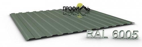 Профнастил СС10  6005  0.50